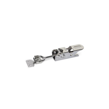 Ganter Toggle Latches, Steel / Stainless Steel, without Lock Mechanism 761-300-G-NI