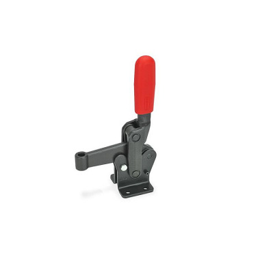 Ganter Toggle Clamps, Steel, Operating Lever Vertical, with Horizontal Mounting Base, Heavy Duty Type „Longlife“ 810.10-1540-E