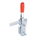 Ganter Toggle Clamps, Steel, Operating Lever Vertical, with Dual Flanged Mounting Base 812.1-230-EVF