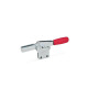 Ganter Toggle Clamps, Steel, Operating Lever Horizontal, with Vertical Mounting Base 820.1-130-N