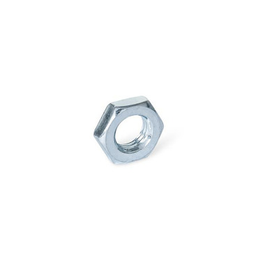 Ganter Thin Hex Nuts, with Metric Fine Thread, Steel 8675-M20X1,5-04-ZB