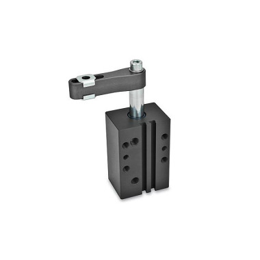 Ganter Swing Clamps, Pneumatic, in Block Version 875-25-14-L-A