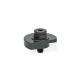 Ganter Clamping Bolts, Steel, Downward Clamping, with Threaded Bolt 918.2-50-SK-R