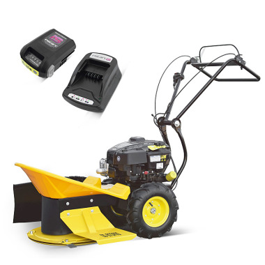 BAMATO Hochgrasmäher / Kreiselmäher GS-875PRO mit Briggs & Stratton Motor und E-Start 