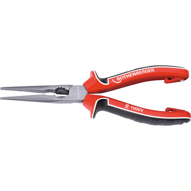 Rothenberger Electric needle nose pliers straight 200 mm 1500003168