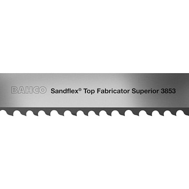 BAHCO 2/3 TPI 1,3 mm x 41 mm sågband, bimetall, stort, för krävande arbetsstycken av metallegeringar, med HSS-tänder 3853-41-1.3-2/3-WS